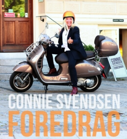 Connie Svendsen foredrag - Sig farvel til brokrøvene